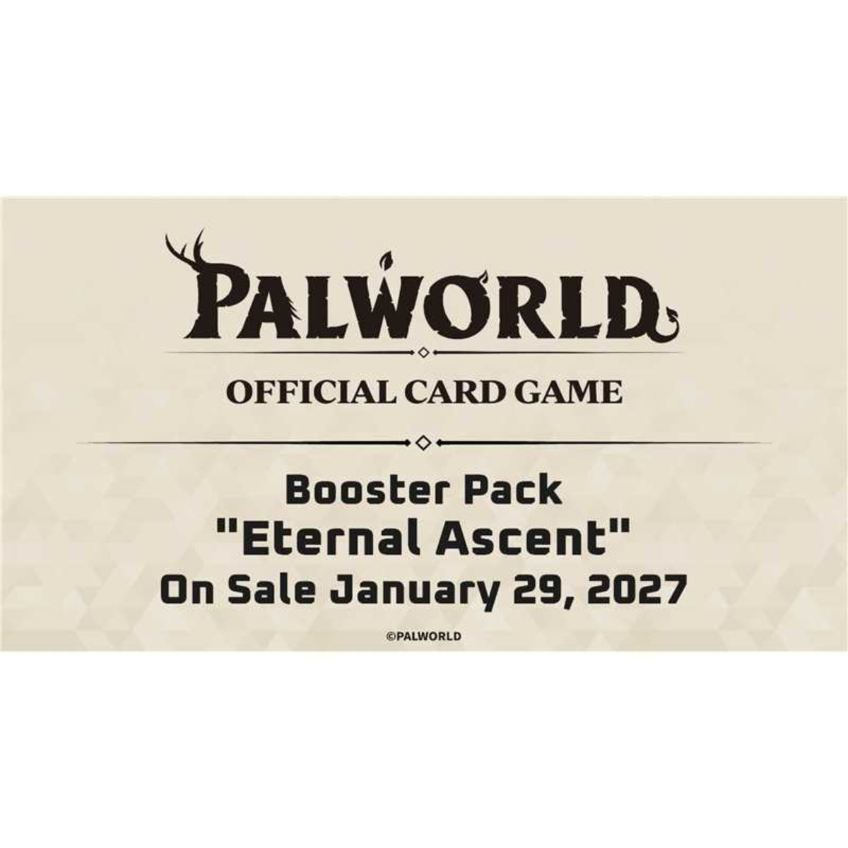 Booster Box Palworld TCG "Eternal Ascent" (BP03) - ENG - 12 Buste