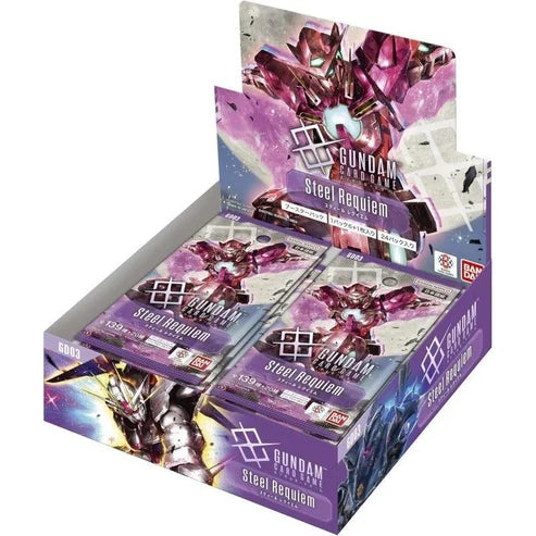 Gundam: Steel Requiem GD03 Booster Box JAP