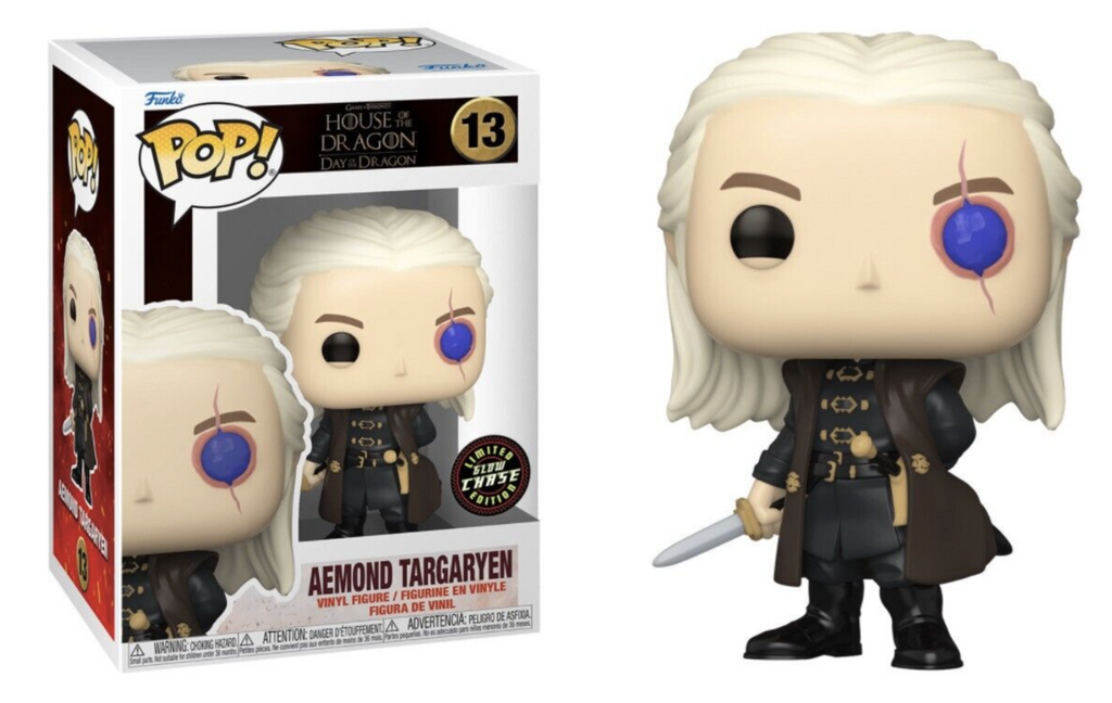 Funko Pop! Aemond Targaryen #13 CHASE Glow Limited Edition - House of the Dragon