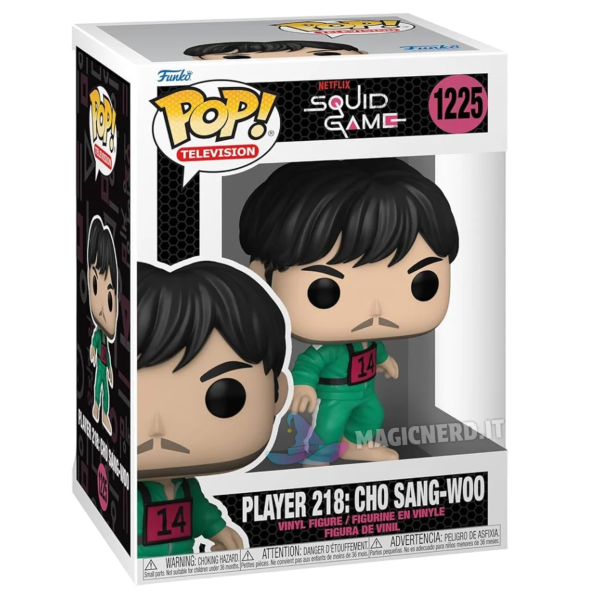 Funko Pop! Cho Sang-Woo (Player 218) #1225 - Squid Game