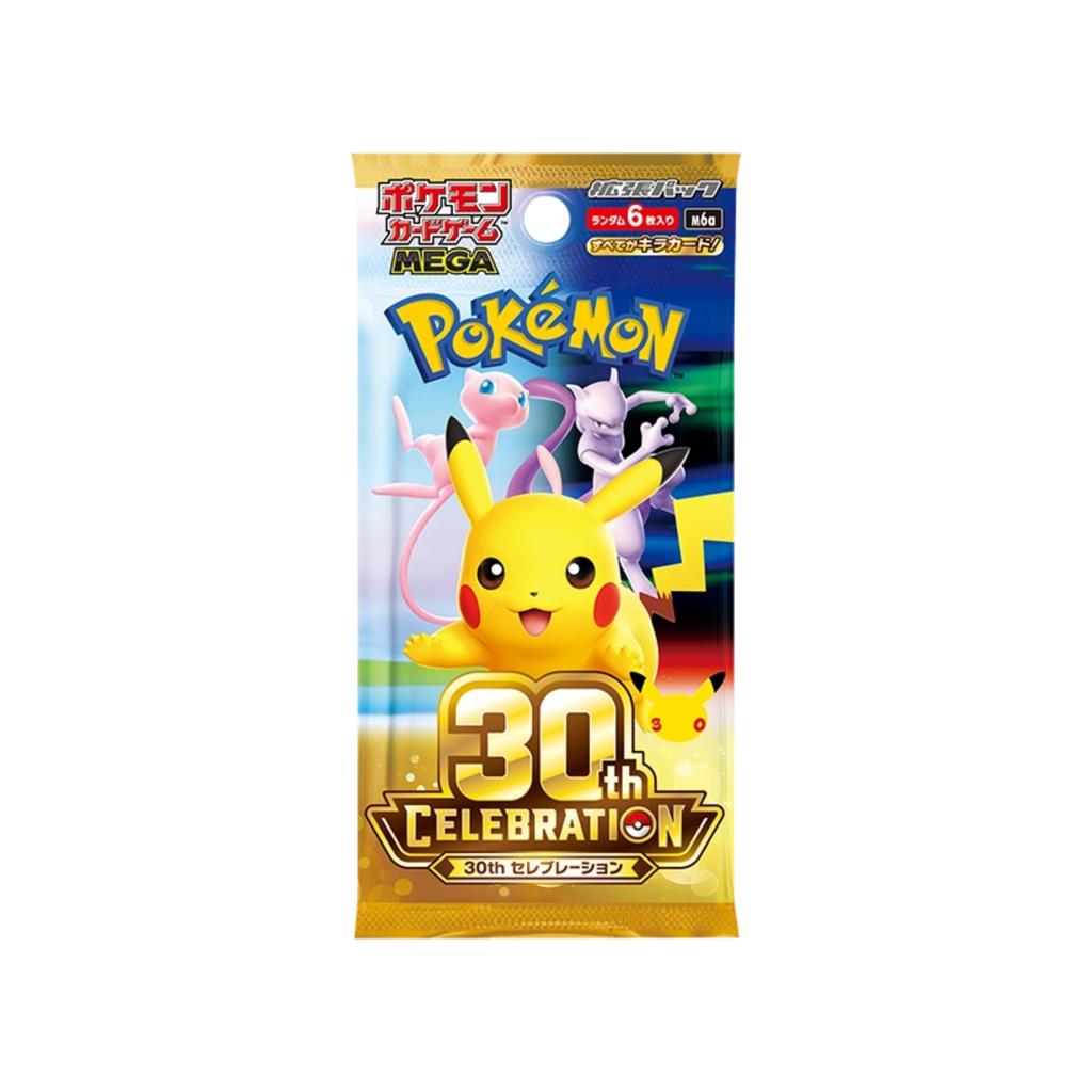 Pokémon Card Game MEGA 30th Celebration M6a Booster Box giapponese