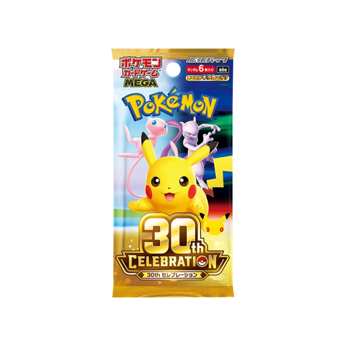 Pokémon Card Game MEGA 30th Celebration M6a Booster Box giapponese