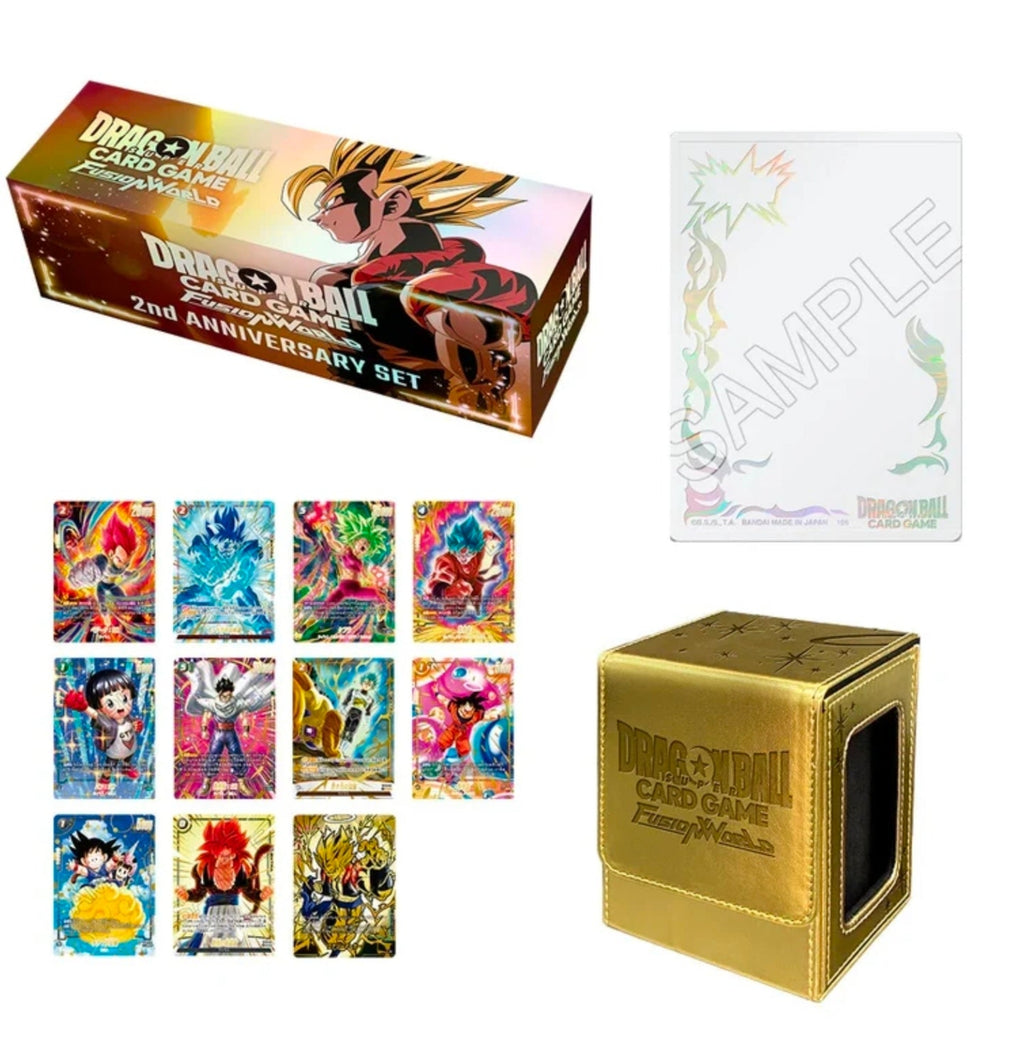 Dragon Ball Super Card Game Fusion World – Set Commemorativo 2° Anniversario (Inglese)