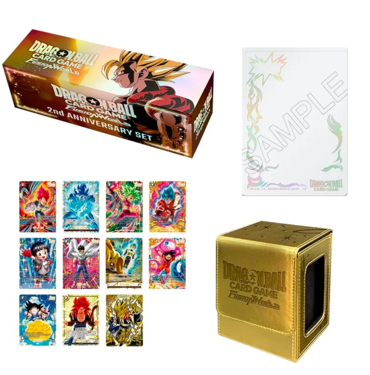 Dragon Ball Super Card Game Fusion World – Set Commemorativo 2° Anniversario (Inglese)