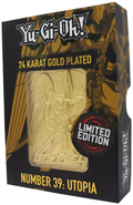 Yu-Gi-Oh! Number 39: Utopia Carta Placcata Oro 24K Edizione Limitata 5000 Pezzi