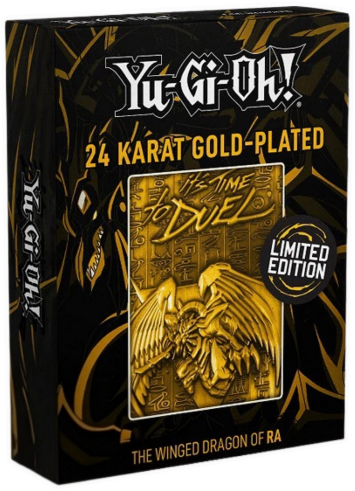 Yu-Gi-Oh! The Winged Dragon of Ra Carta Placcata Oro 24K Edizione Limitata