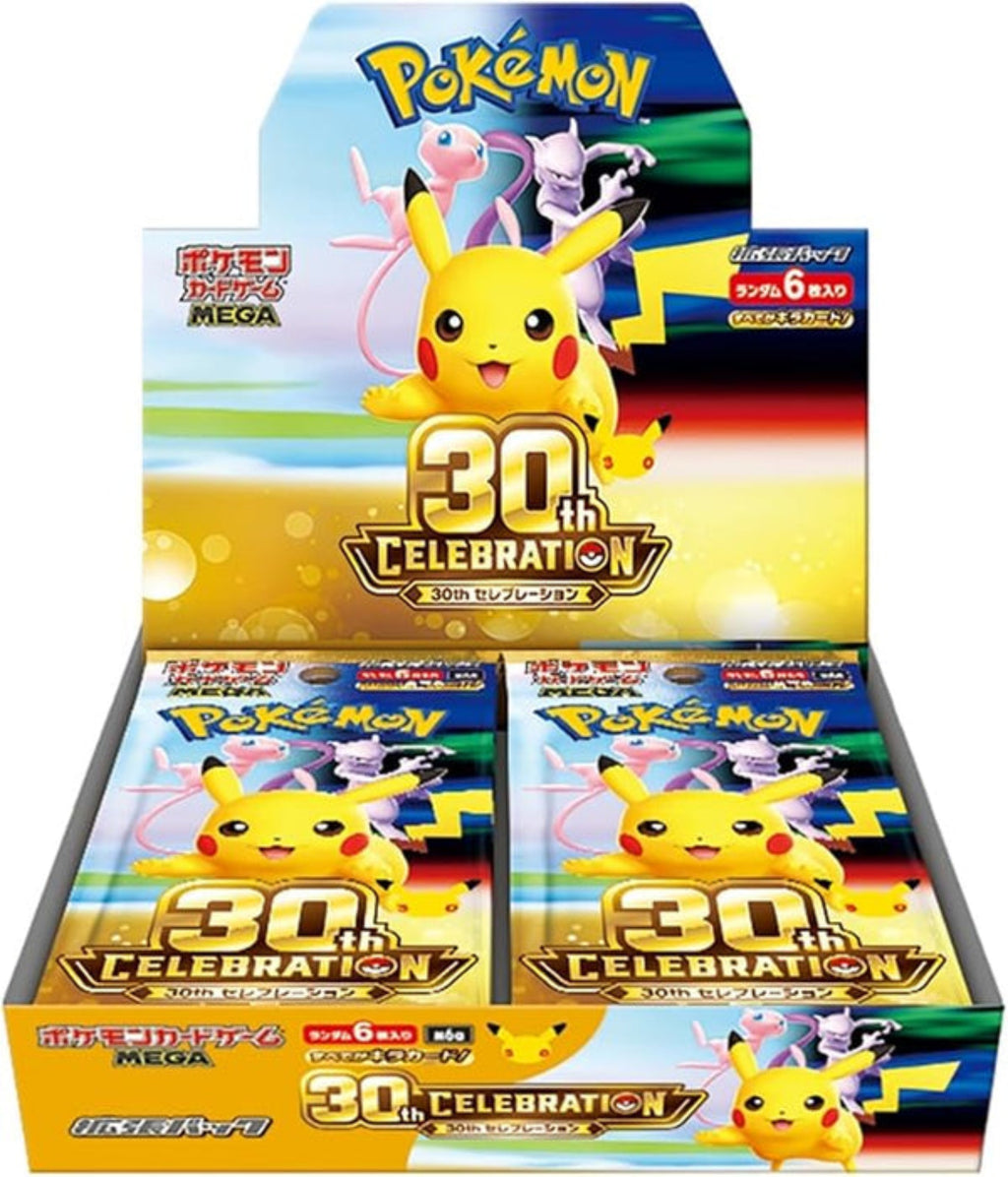 Pokémon Card Game MEGA 30th Celebration (M6a) Booster Box JAP