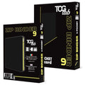 TCGLab Zip Binder 9 Tasche – 468 Carte – con Zip Gialla